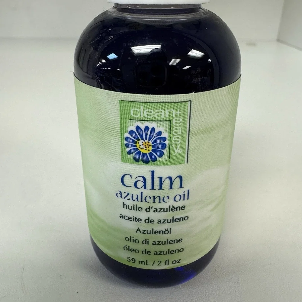 Clean and Easy After Wax Professional Calming Oil (infused with Azulene) - 2 oz